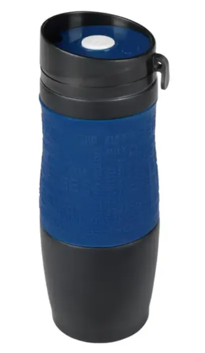 Термокружка с кнопкой-стоппером 380 мл