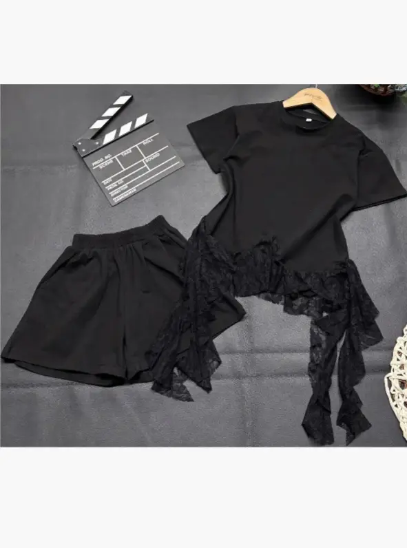 Костюм двойка с шортами для девочки (р-р 36-44)