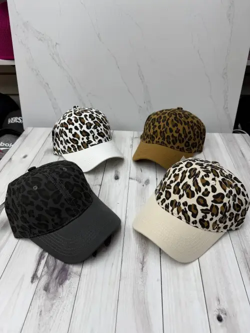 Кепка леопардовая унисекс (р-р 56-60)