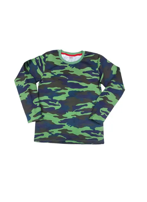 Кофта камуфляжная для мальчика 2-6 лет