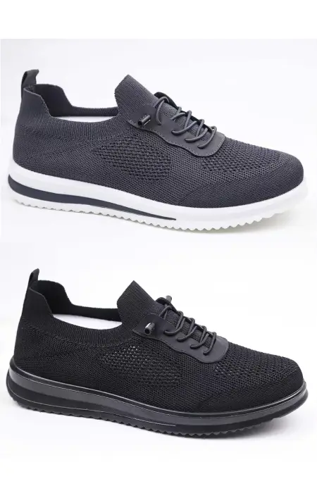 Слипоны мужские с быстрой шнуровкой (р-р 40-45)