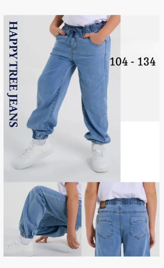 Джоггеры джинсы для девочки (р-р 104-134)