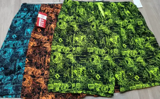 Шорты мужские, принт. Большие размеры (р-р 58-66/6XL-10XL)