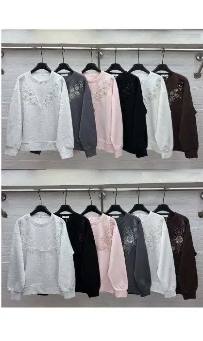 Толстовка базовая с вышивкой р-р 42-48