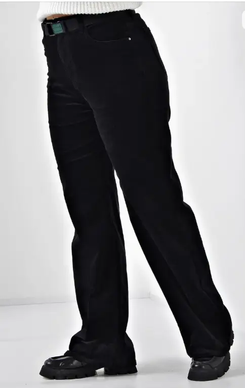 Брюки вельветовые широкие женские (р-р 25-30)