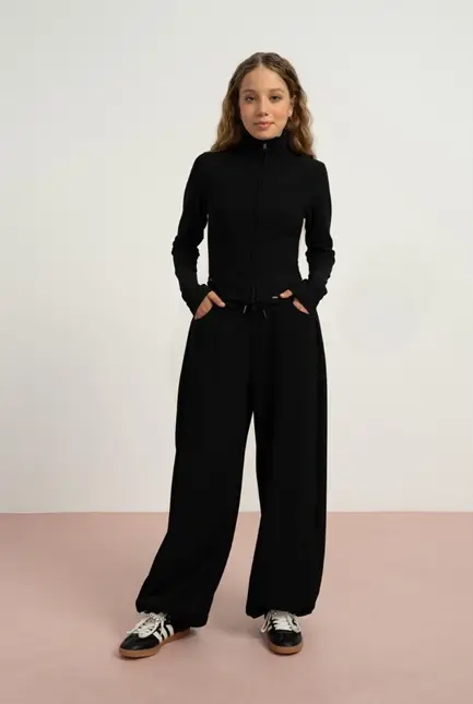 Спортивный костюм лонг на молнии+брюки для девочки (р-р 9-15 лет)