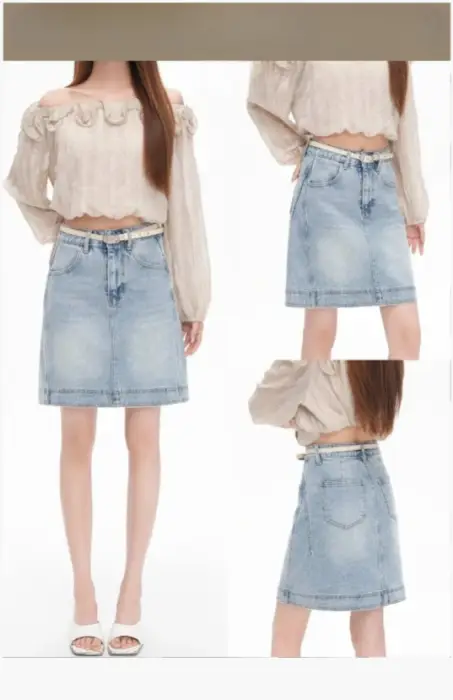 Юбка джинсовая мини женская (р-р 25-30)