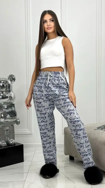 Женские домашние брюки больших размеров (р-р 58-66)