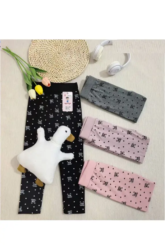 Лосины для девочки с принтом (р-р 2-5 лет)