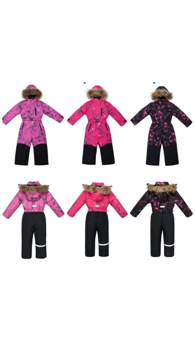 Комбинезон зимний для девочки р-р 92-122
