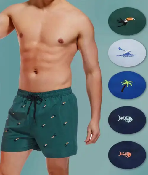 Мужские шорты плавательные пляжные (M-3XL)