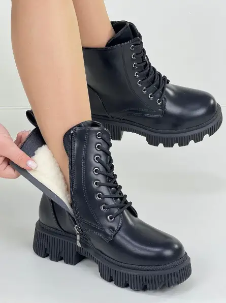 Женские ботинки зимние эко кожа (р-р 36-41)
