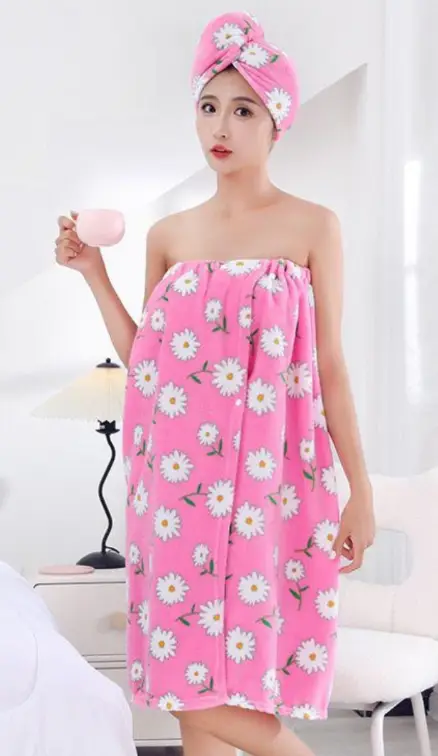 Женский набор для сауны из микрофибры (р-р 42-50)