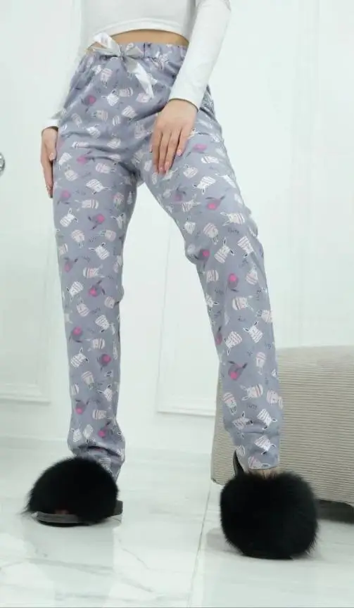 Брюки домашние женские хлопок (р-р 46-56)