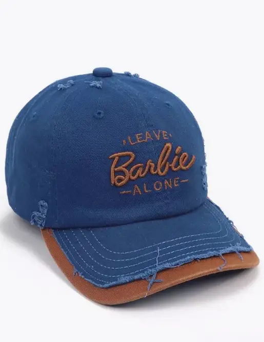 Женская кепка рваная джинсовая (р-р 54-56)