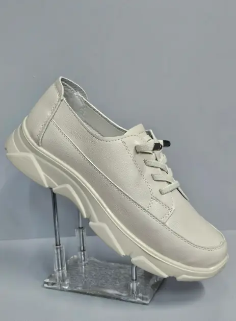 Полуботинки женские со шнурком- резинкой демисезонное (р-р 36-41) 