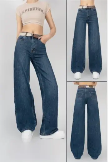 Женские джинсы широкие " багги" р-р 25-30