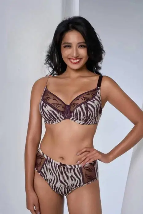 Бюстгальтер женский с принтом (р-р 80Е - 100Е)