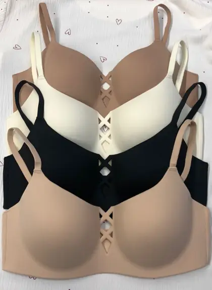 Женский бюстгальтер без косточек бесшовный (р-р L-XXL)
