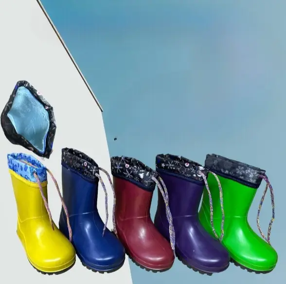 Резиновые сапоги детские без чулка ( р-р 24-29)