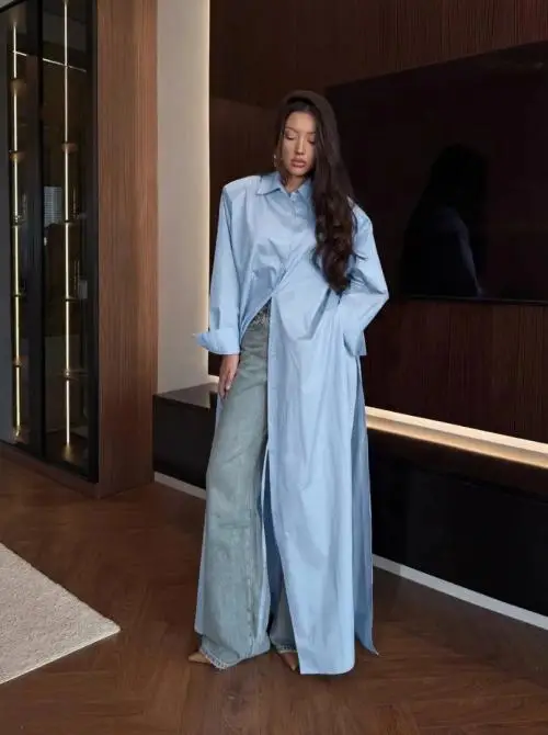 Рубашка-платье женская (р-р 42-44)