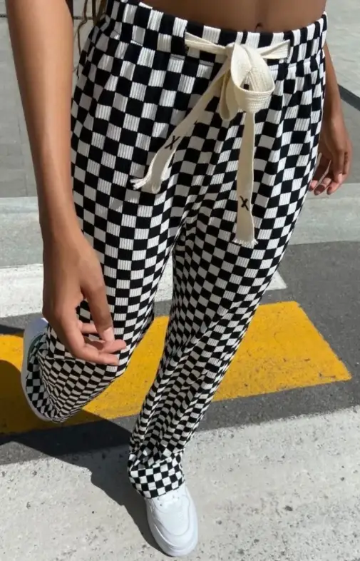 Женские брюки домашние летние лапша в рубчик (р-р 42-52)