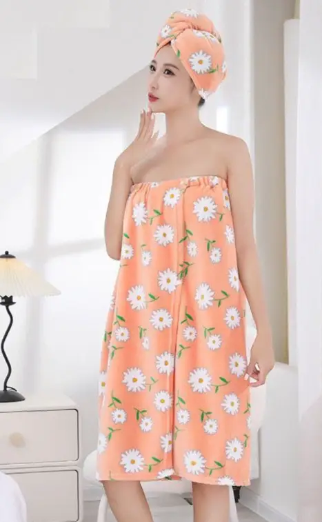 Женский набор для сауны из микрофибры (р-р 42-50)