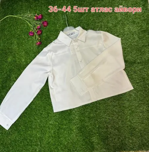 Блуза-рубашка школьная на девочку ( р-р 36-44)