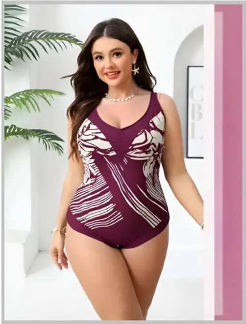 Слитный купальник женский (р-р 44-52)