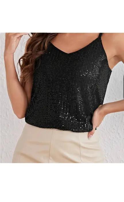 Топ с пайетками женский (р-р 42-48)