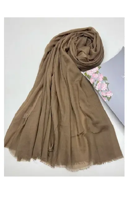 Шарф палантин тонкий однотонный (р-р 80*190)