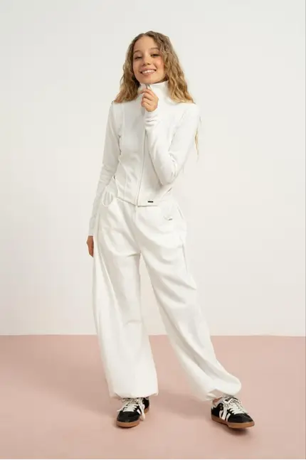 Спортивный костюм лонг на молнии+брюки для девочки (р-р 9-15 лет)