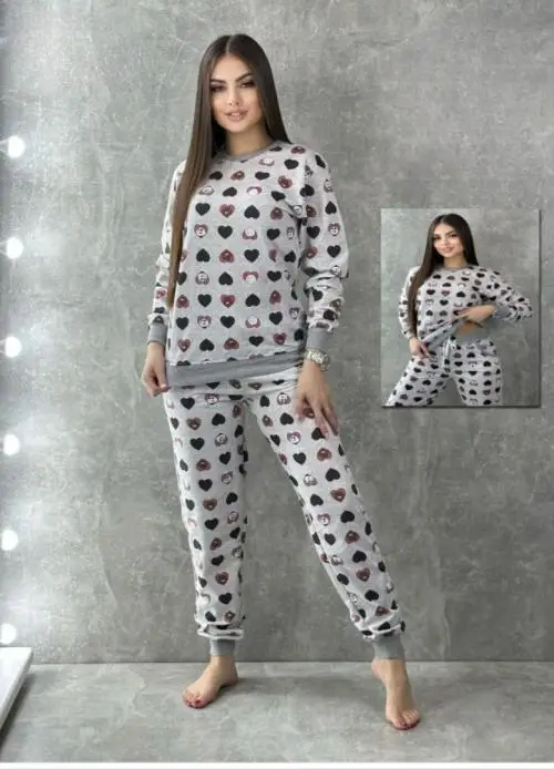 Пижама женская кофта и брюки р-р 48-56