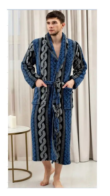 Халат мужской махровый р-р 56-62
