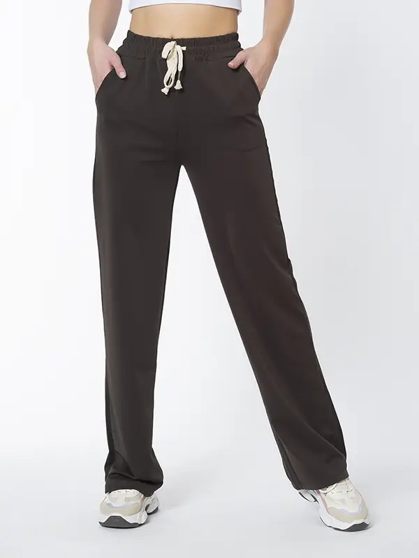 Широкие брюки (Темно-серый ) — H&M H&M