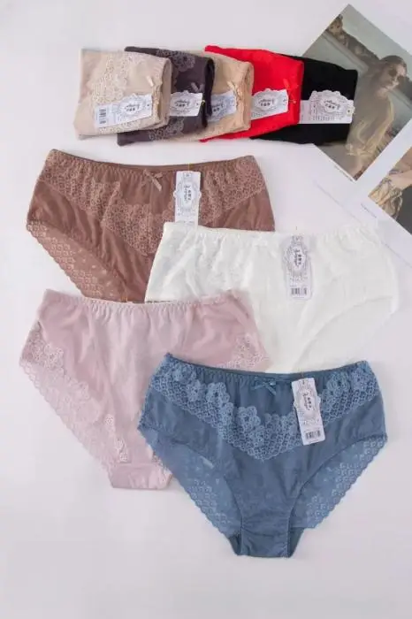 Трусы слипы женские кружевные (р-р 52-56)