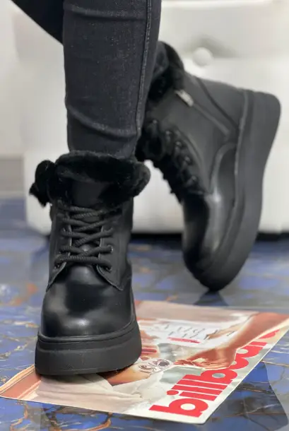 Зимние ботинки женские на меху (р-р 36-41)