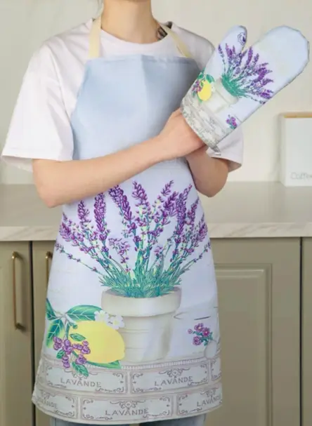 Кухонный набор 3/1 (рукавица, прихватка и фартук)