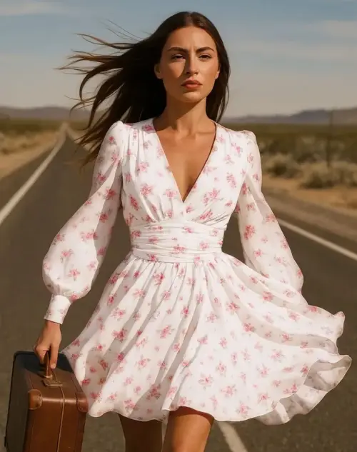 Платье корсетное шифоновое женское (р-р 42-44)