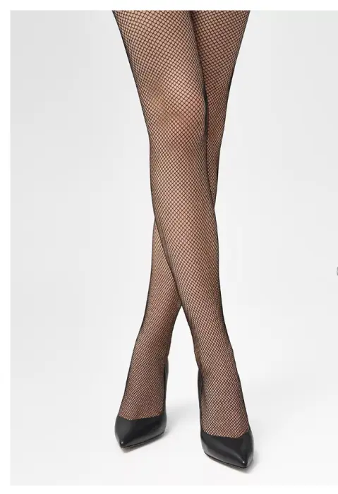 Колготки в мелкую сеточку женские (р-р 2-5)