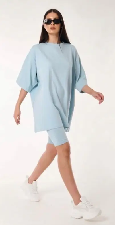 Женский костюм с велосипедками (р-р XS-XL)