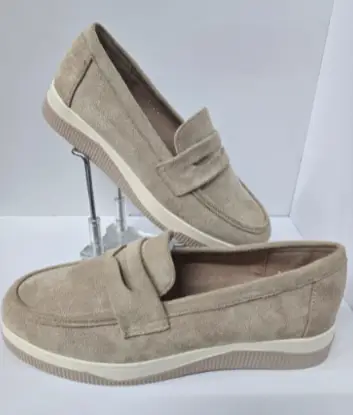 Легкие туфли лоферы на толстой подошве (р-р 36-41)