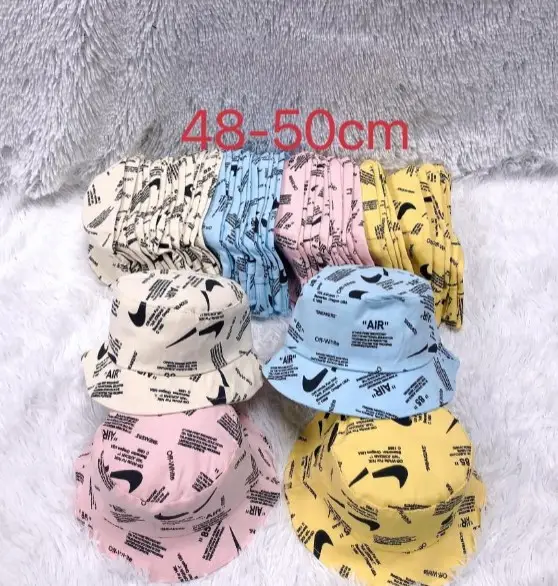 Панама детская летняя , принт, хлопок ( р-р 48-50)