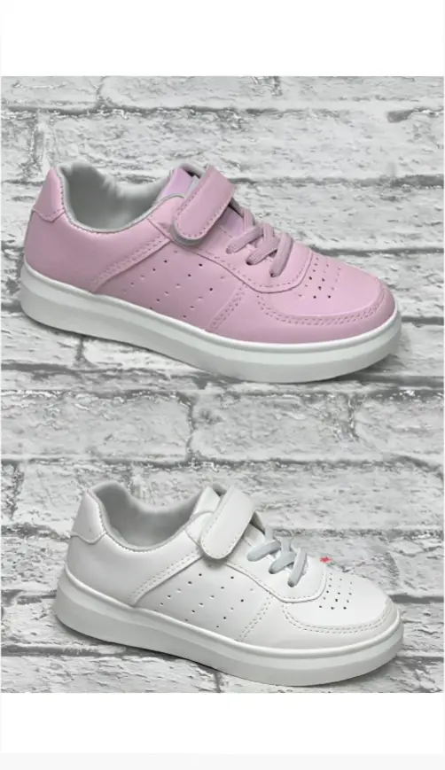 Кеды на липучке с перфорацией детские р-р 25-30