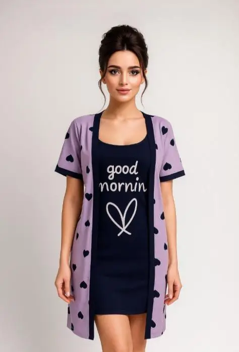 Комплект домашний сорока-халат р-р 48-56