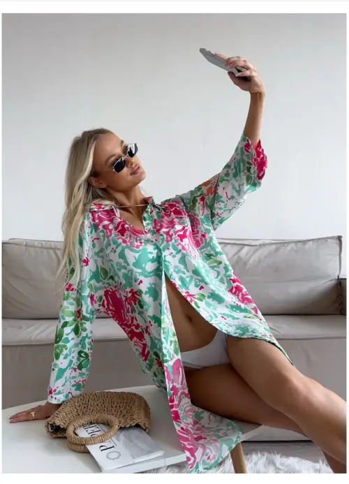 Пляжная туника женская (р-р единый)