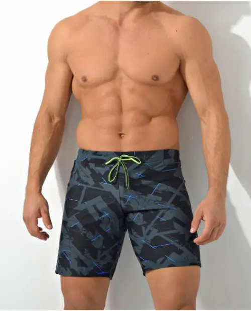 Шорты плавательные мужские с сеткой внутри (р-р 50-58)