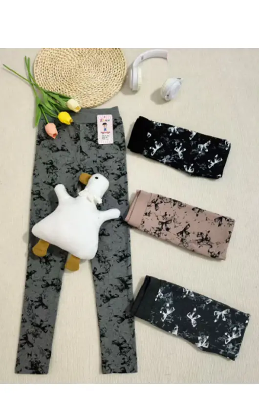 Лосины для девочки с принтом (6-10 лет)