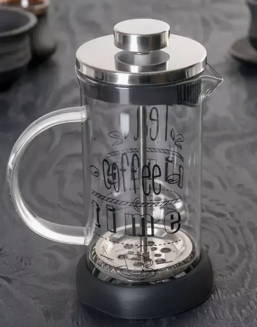 Чайник заварочный френч - пресс , 350 мл, стекло