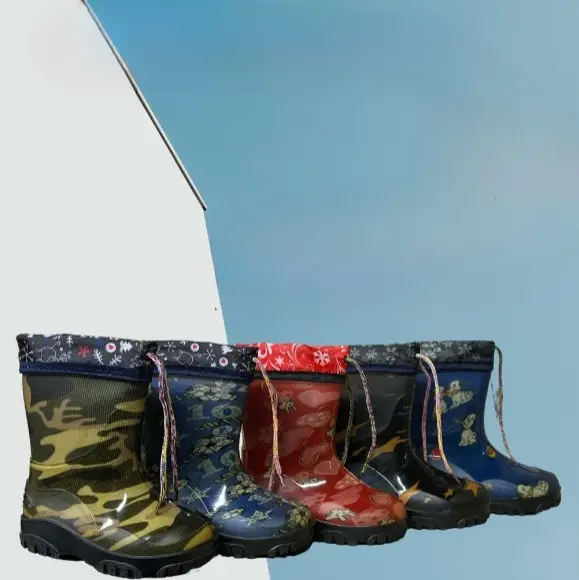 Резиновые сапоги детские без чулка ( р-р 24-29)